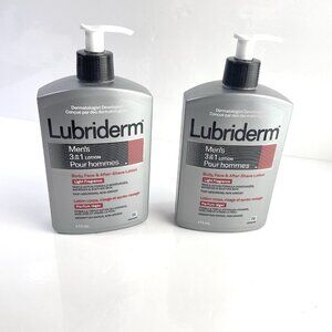 Lubriderm Men's 3-in-1 Body, Face & Post-Shave Lotion Light Fragrance 16oz